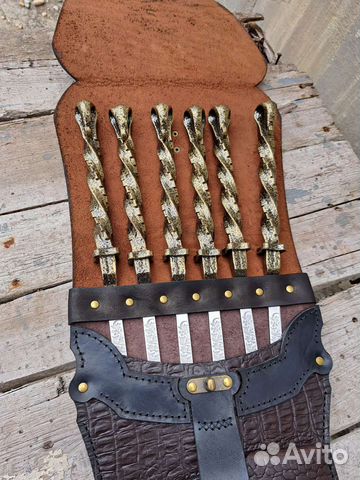 Набор шампуров «Царь Лев». Люкс купить с доставкой Набор шампуров «Царь Лев». Люкс